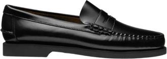 Sebago Dan Po LT - Dames - Loafers - Zwart - 40 EU - Leer - Schoenen