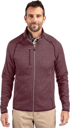 Cutter & Buck Mainsail Sweater-Knit Mens Full Zip Jacket