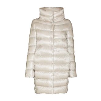 Herno Coats - female - Herno - Down Jackets - Gray - XL - Jackets