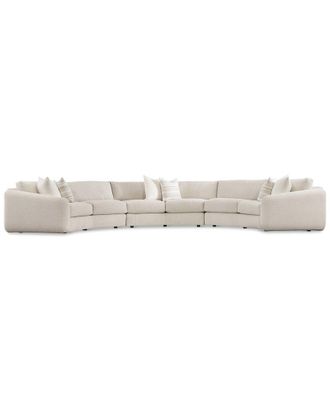 Bernhardt Soleil 3Pc Fabric Sectional