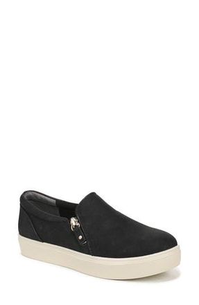 Dr. Scholls Madison Slip-On Sneaker in Black Smooth at Nordstrom Rack, Size 9.5