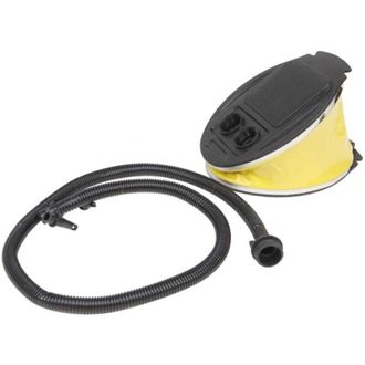 Trade Shop Trade Shop - Pompa A Pedale Da 3lt Gonfiatore A Soffietto Con Ugelli Tubo Flessibile 23x17x9cm 016968