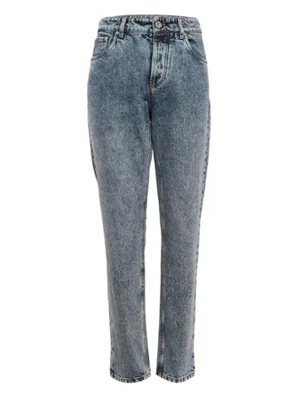 Brunello Cucinelli Jeans con effetto schiarito - Blu