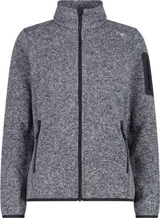 F.lli Campagnolo Jacket Jacquard Knitted Fleecejacke f&uuml;r Damen | grau
