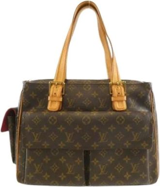 Louis Vuitton Pre-owned Shoulder Bags, female, Brown, Size: ONE SIZE Pre-owned Multipli Cite Shoulder Bag