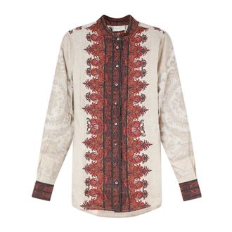 Pierre-Louis Mascia Camicia Maniche Lunghe Aloe - - Blouses & Shirts - Donna - Multicolore - XS