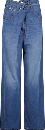 Darkpark Ines Fold Over Tencel Denim