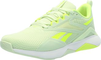 Reebok Womens Nanoflex Trail 2 Sneaker, Astro Lime/Digital Lime/Footwear White, 2.5 UK