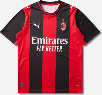 Puma Men s AC Milan 26/27 Home Jersey Black / For All Time Red