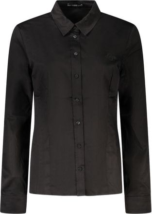 Guess Zwarte Katoenen Damesblouse