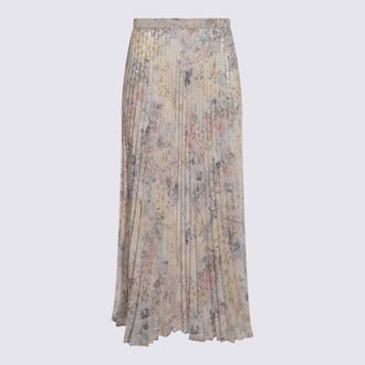 Golden Goose Multicolor Viscose Skirt