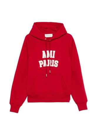Ami Katoenen hoodie met Ami Paris-logo