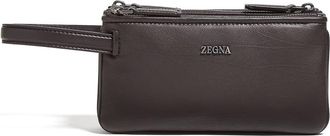 Ermenegildo Zegna Second Skin Leather Pouch