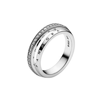 Pandora Dames, Accessoires, Grijs, Maat: 58 MM