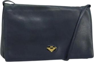 Bottega Veneta Pre-owned Cross Body Bags, female, Black, Size: ONE SIZE Pre-owned Vintage Shoulder Bag