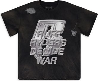 Who Decides War by Ev Bravado RUST RUFF RYDERS T-SHIRT