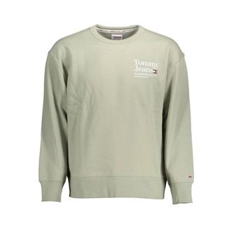 Tommy Hilfiger Heren, Sweatshirts & Hoodies, Groen, Maat: XL Katoen