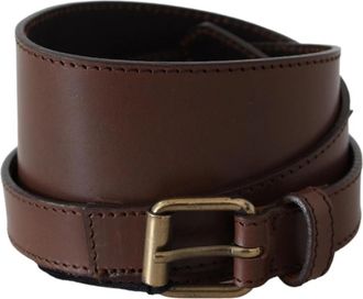 Plein Sud Taille Riem - Dames - Riemen - Bruin - ONE Size - Leer - Accessoires