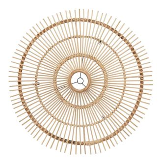 Bazar Bizar L&aacute;mpara colgante de rat&aacute;n natural 110x30