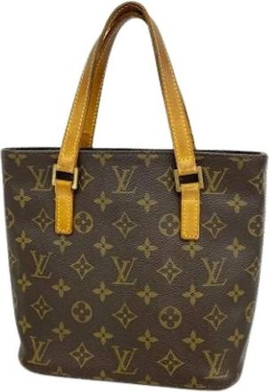Louis Vuitton Pre-owned Vintage Handtas - Dames - Pre-owned - Bruin - Maat: ONE Size