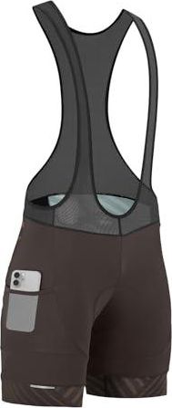 Santic Short de cyclisme rembourré pour homme - Respirant - Noir-007