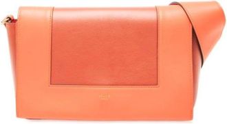 Celine Pre-owned Cross Body Bags, female, Orange, Size: ONE SIZE Pre-owned Vintage Cross Body Bag