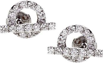 Herm&egrave;s 18K 1.14 ct. tw. Diamond Earrings (Authentic Pre-Loved)