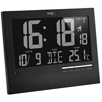 TFA Dostmann Tfa Dostmann - Tfa-dostmann 60.010220 Estaci&oacute;n Meteorol&oacute;gica Digital Negro Lcd Bater&iacute;a