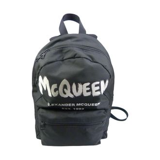 Alexander McQueen Mochila Metropolitan Graffiti - Bags - Hombre - Negro - ONE SIZE