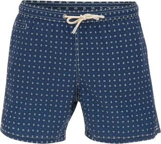 MC2 Saint Barth Lighting Micro Stretch Zwemshorts - Heren - Strandmode - Blauw - 2XL - Polyester - Badmode