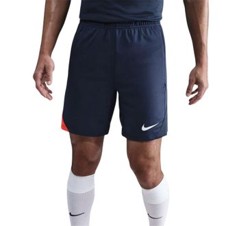 Nike Heren Strike Voetbal Shorts (Blauw/Wit)