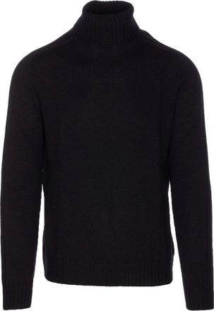 Dondup Maglione in lana a collo alto - Nero