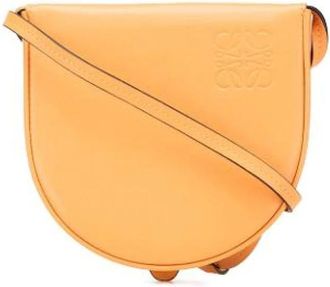 Loewe Pre-owned Cross Body Bags, female, Orange, Size: ONE SIZE Pre-owned The Heel Crossbody Bag