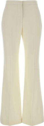 Givenchy Cigarette Classic Pants - Dames - Wijde Broeken - Wit - S - Broeken
