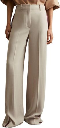 Reiss Isla Wide Leg Side Stripe Pant