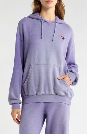 Aviator Nation Essential Hoodie in Faded Grape at Nordstrom, Size X-Small