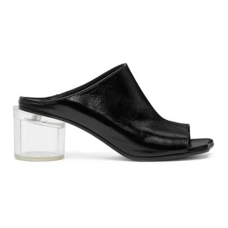 Maison Margiela Heeled Mules - Dames - Muiltjes - Zwart - 38 EU - Schoenen
