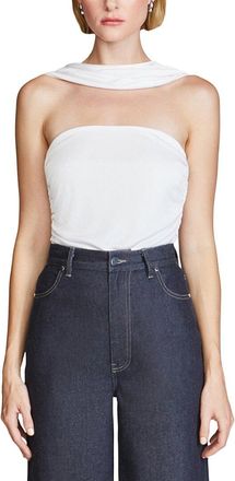 Et Ochs Joss Ruched Crop Top