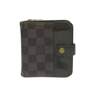 Louis Vuitton Pre-owned Portafoglio Zip Damier Compatto - - Pre-owned - Donna - Marrone - ONE SIZE