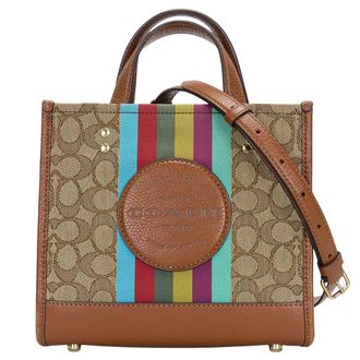 Coach Dempsey Tote Signature canvas 2way bag