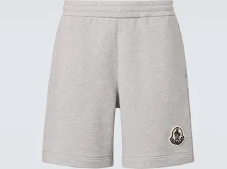 Moncler Bermudas de jersey de algod&oacute;n