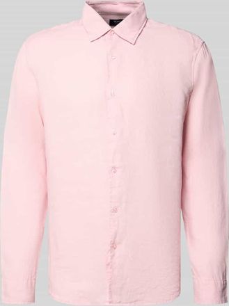 Mc Neal Leinenhemd mit Kentkragen in Rose, Gr&ouml;&szlig;e XXXL