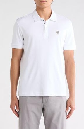 BOSS Paddy Knit Polo in White at Nordstrom Rack, Size X-Large
