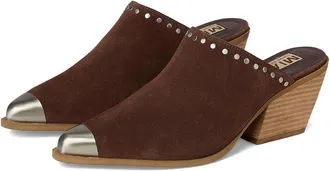 Mia MLE-Dixi Cowboy Womens Boots Chocolate : 6.5 M, Suede
