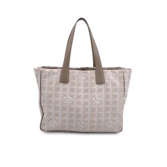 Chanel Chanel Stoffen Tote Bag Classic CC Shopping