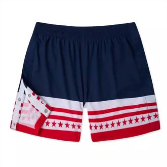 Chubbies Mens The Bald Swim Trunk With Inner Brief In Eagles