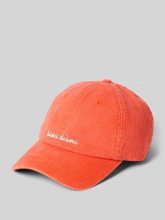 Jake*s Casual Basecap mit Statement-Stitching in Rot, Gr&ouml;&szlig;e 1