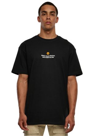 Mister Tee MT Upscale Mens K-Pop Heavy Oversize Tee T-Shirt, Black, XS Große Größen Tall