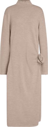 Magda Butrym Floral-appliqu&eacute;d Midi Dress Size M