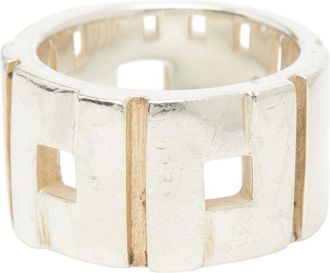 Gucci Silver Silver 925 Band Ring (Pre-Owned)